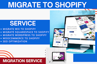 transfer migrate your wordpress wix to shopify migration or clone your store