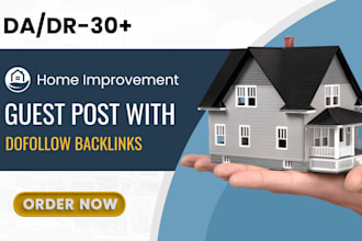 do home improvement guest post with dofollow home backlinks