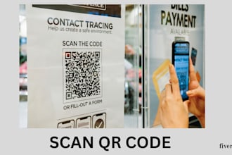 create professional qr code generator with logo designer