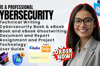 be your cybersecurity ebook writer, articles on artificial intelligence, ml