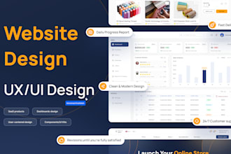 design unique UI UX for saas web apps and dashboards