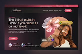 build barbershop website , spa and hair salon website, salon booking website