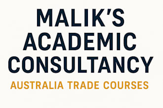 write expert trade course assignments for australian student