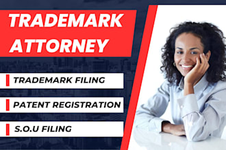 be your trademark attorney, US patent sou filing registration