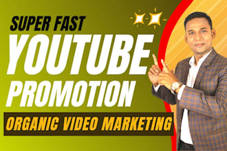 do organic USA youtube promotion, USA subscribers and views