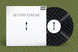 creating personalized music album cover