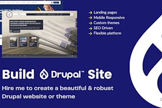 create responsive, SEO optimized drupal websites with expert precision