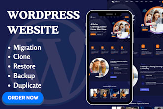 migrate clone transfer backup move your wordpress website