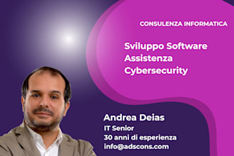 sviluppo web, cybersecurity, assistenza IT e analisi forense digitale