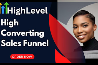 build high converting sales funnel website and ghl workflow automation expert