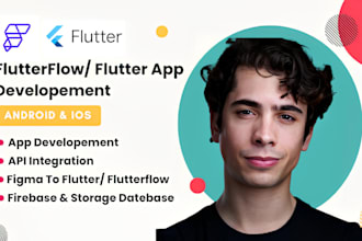 develop adalo app, flutterflow app, flutterflow mvp, flutter flow app developer