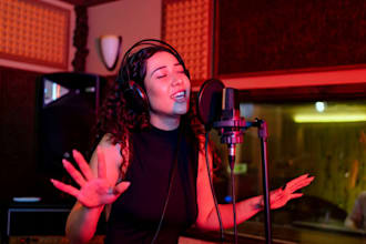 be your female lead vocals, backing vocals ,harmonies and create custom song