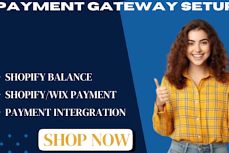 integrate payment gateways into your shopify wix or ecommerce store