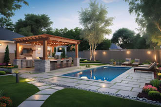 do landscape design garden design, backyard design, pool, patio, interior design