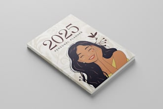 design covers and interiors for amazon KDP journals or planners