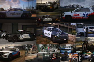 make professional photos of your fivem vehicles  eup packs etc