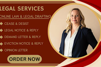 prepare your demand letter, legal notice, and cease and desist
