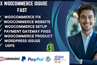 integrate or fix woocommerce, paypal, stripe, crypto payment gateway site map