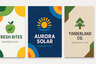 edit your business plan and design the cover