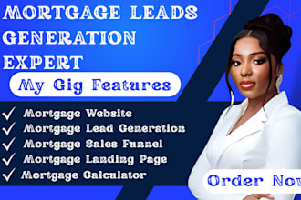 mortgage website mortgage leads mortgage sales funnel mortgage landing page