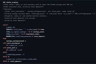 write and edit sql queries in mysql
