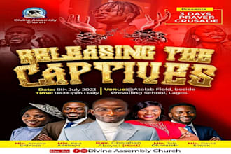 design stunning church banners event flyers and invitations for all occasions