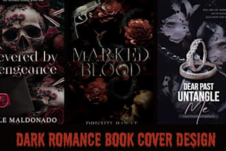do romance book cover dark romance contemporary and paranormal gothic book cover