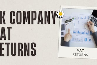 register prepare and submit UK company vat return