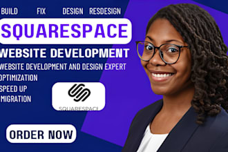 fix, design redesign, optimize, speed up squarespace website online store