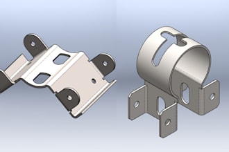 do sheet metal design and dxf for laser in solidworks