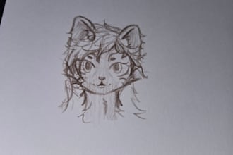 make basic fursona art