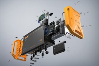 do 3d product rendering, 3d product modeling, 3d model cad design