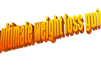 send you the ultimate weight loss guide