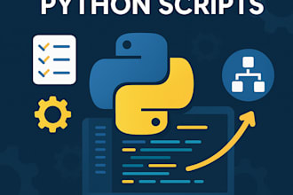 create you a python script to automate your tasks
