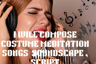 compose custom meditation music soundscape relaxing music and chill