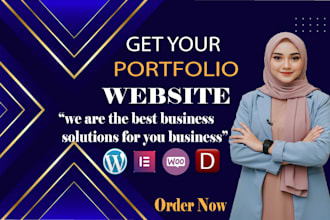 create a responsive personal portfolio website