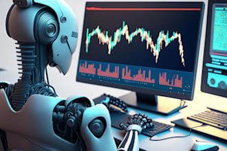 develop automated stock trading bot, webull bot, etoro bot, robinhood bot