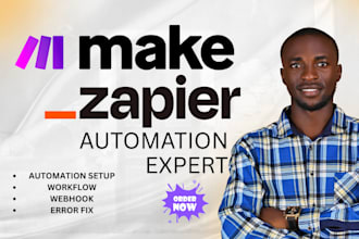 setup zapier zap make com integromat n8n automation webhooks open ai integration