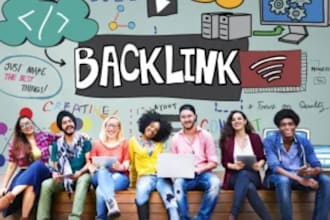 create 200 seo mixed backlinks on high da PR sites