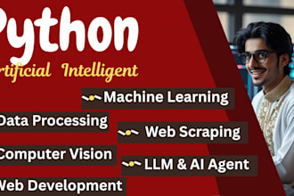 do python ai, llm, roberta chatbot, web scraping, ocr, rag app, cli automation