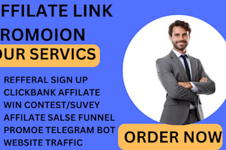 do affiliate referral link promotion, affiliate marketing affiliate link sign up