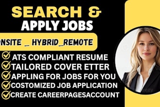 job search and apply for work, hunt, find, remote, reverse recruiter, hybrid