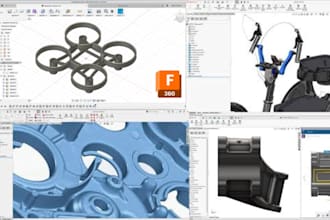 3d cad modelling autodesk inventor cnc autocad fusion 360 solidworks cam creo