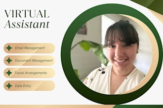 be your assistant for admin tasks, email, and travel support