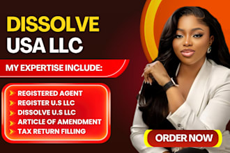 register or dissolve llc for non USA resident  wyoming, close ein, terminate llc