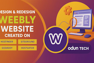 design redesign hostinger website webshop weebly wix ecommerce godaddy wix