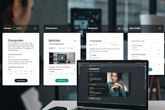 design responsive landing page with wordpress