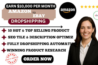 setup amazon to ebay dropshipping amazon product research amazon store setup