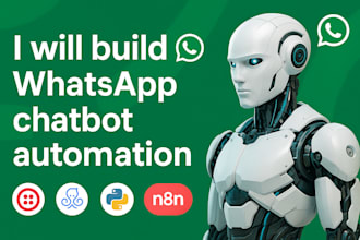 build whatsapp chatbot automation twilio manychat python n8n vapi ai voice agent