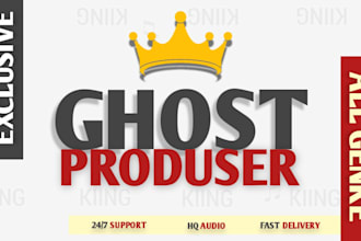 be your ghost producer for techno, tech house and more
